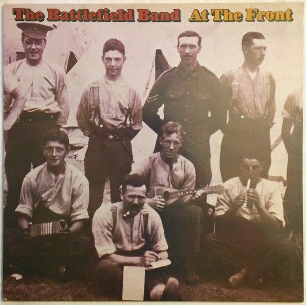 at the front