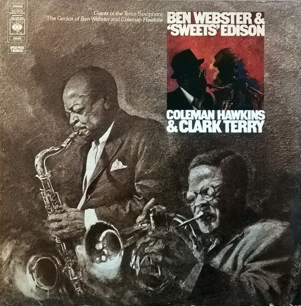 giants of the tenor saxophone / the genius of ben webster and coleman hawkins (2lp)