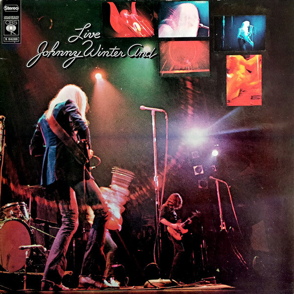 live johnny winter and (lp)