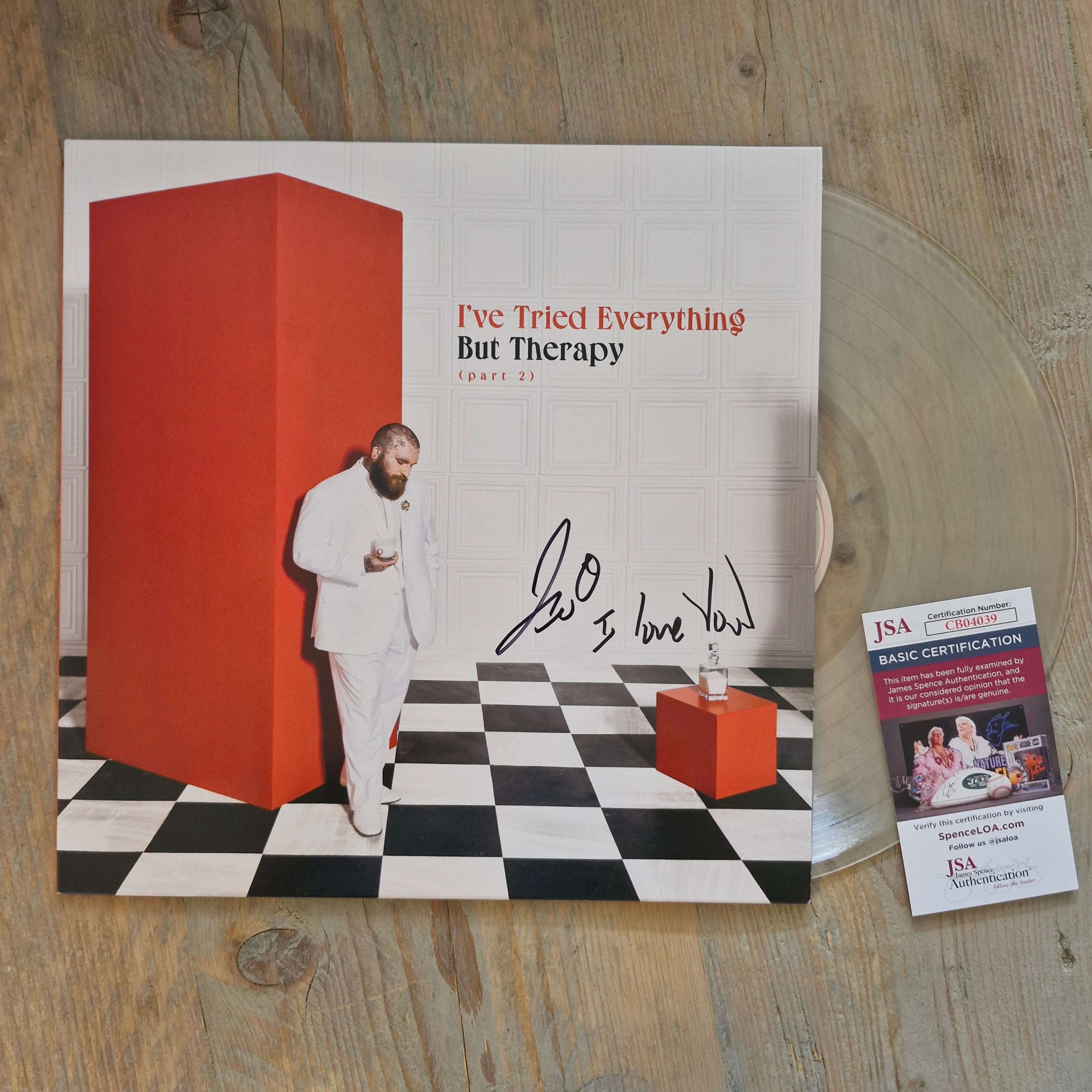 i've tried everything but therapy (part 2) -signed!- (lp)