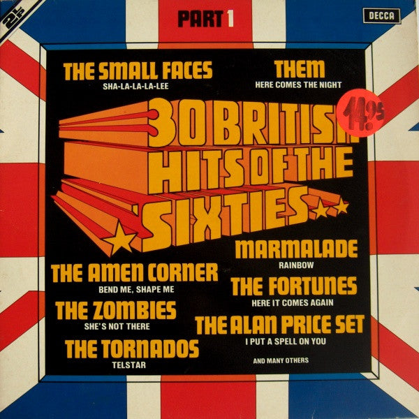 30 british hits of the 60's - part i (2lp)