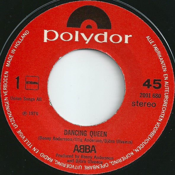 dancing queen (7inch single)