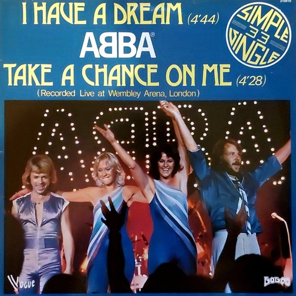 i have a dream / take a chance on me (12inch maxi)