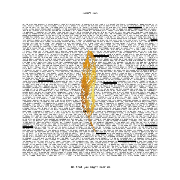 so that you might hear me (lp)