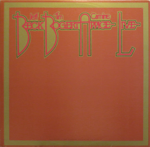beck bogert & appice live (2lp-japan)