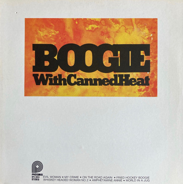 boogie with canned heat