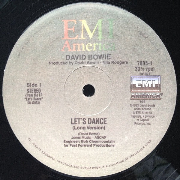 let's dance   fame (12inch maxi)