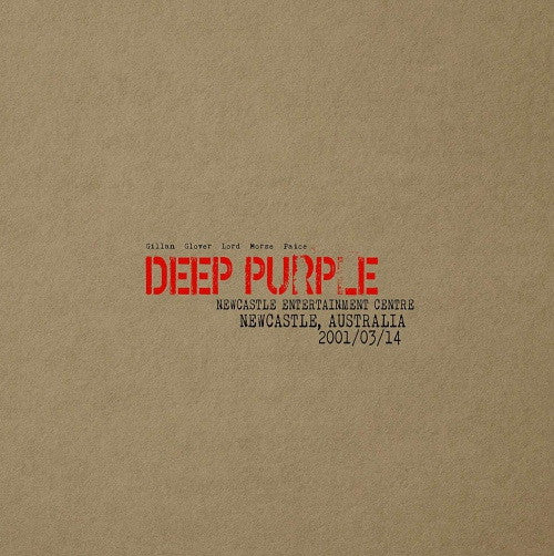 live in newcastle 2001 (3lp-ltd edition-red vinyl-mint)