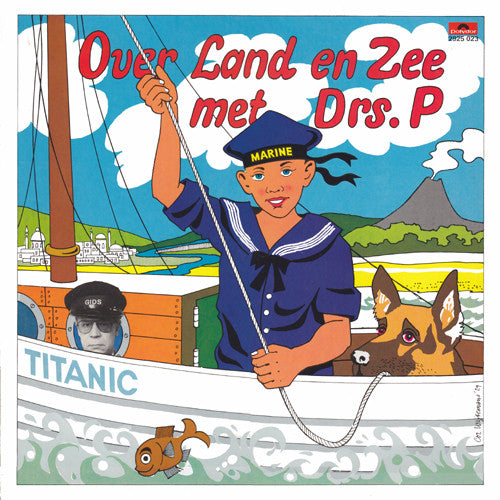 over land en zee met drs. p (lp)