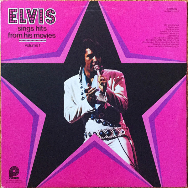 elvis sings hits from his movies, volume 1 (lp)
