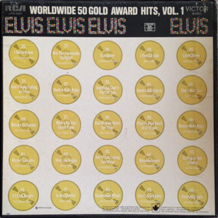 worldwide 50 gold award hits vol.1 (4lp box)