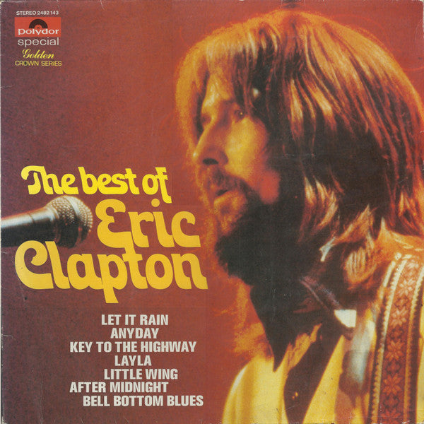 the best of eric clapton (lp)