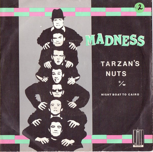 tarzan's nuts   night boat to cairo (7inch single)