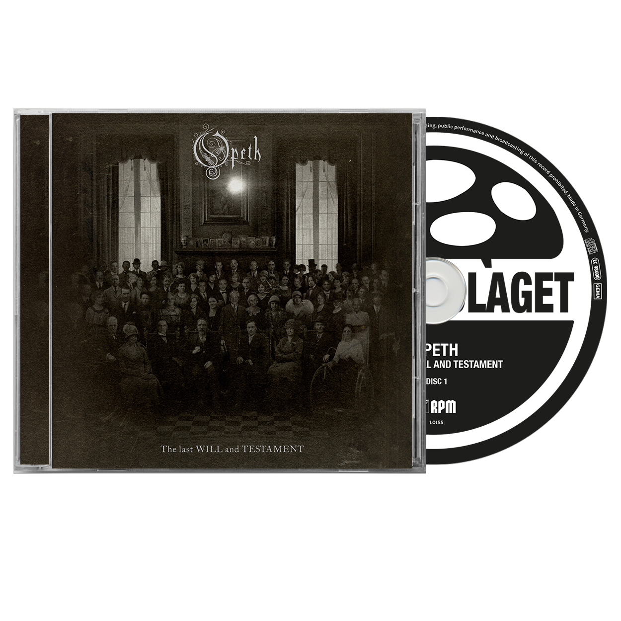 the last will & testament (cd)