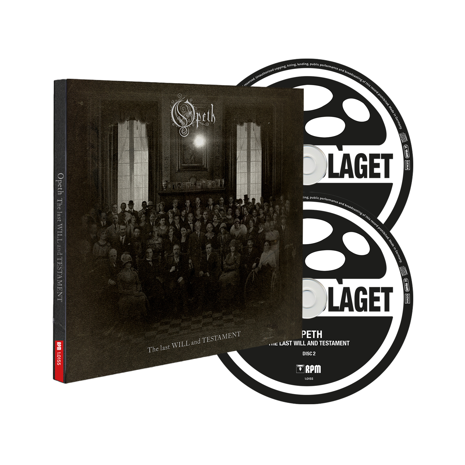 the last will & testament (cd + bluray)