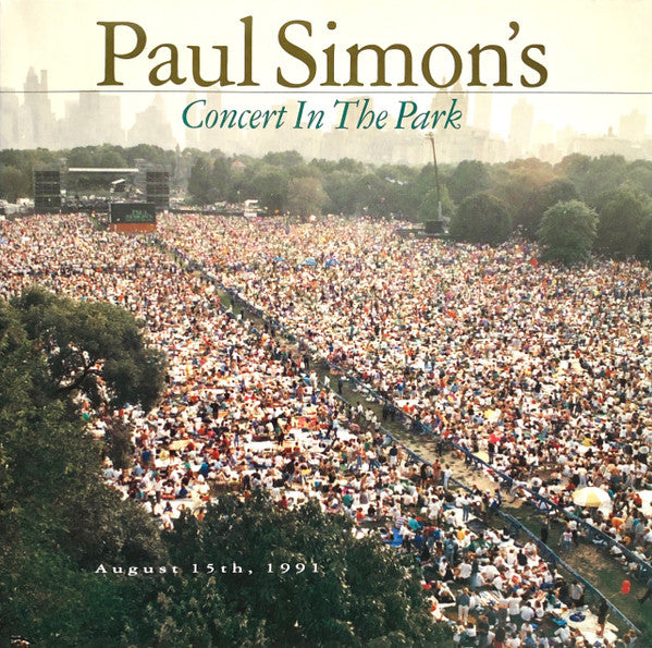 paul simon's concert in the park (2lp-near mint)