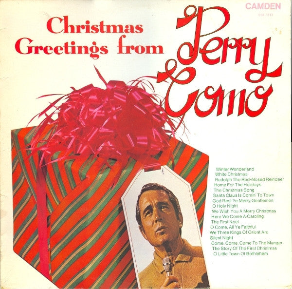 christmas greetings from perry como (lp)