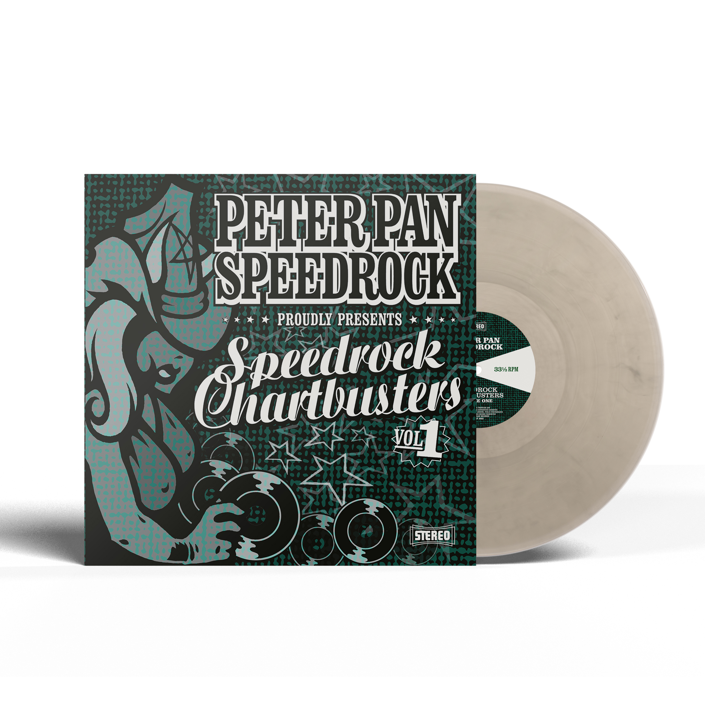 speedrock chartbusters vol. 1 slightly silver colored vinyl