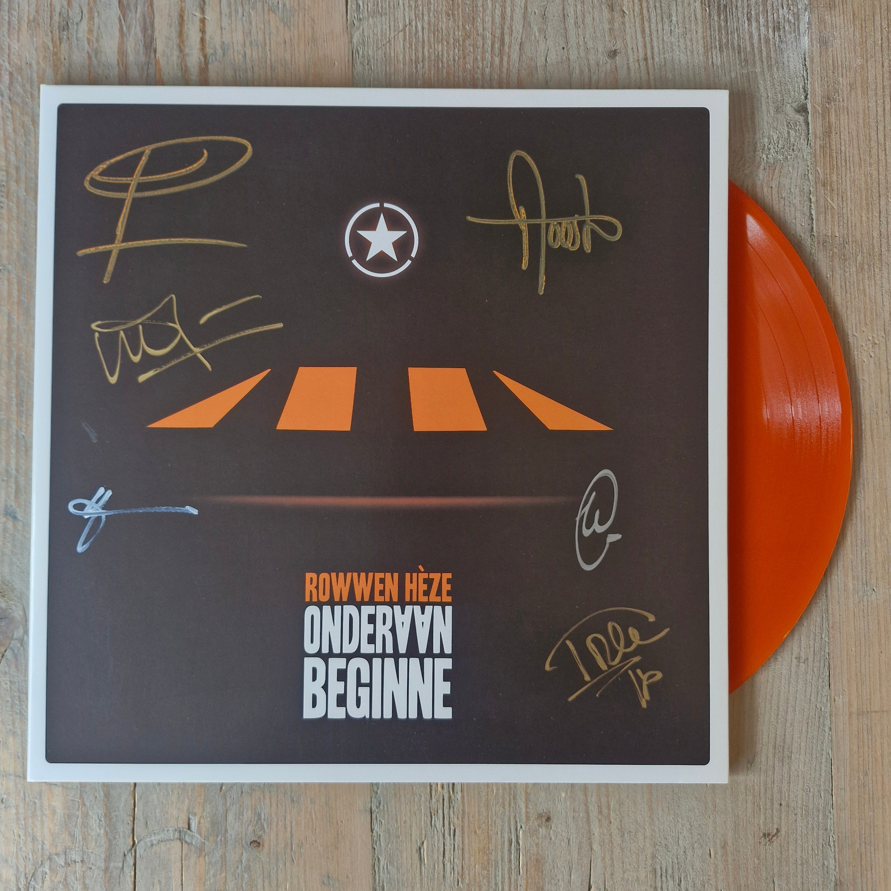 onderaan beginne -gesigneerd!- (lp)