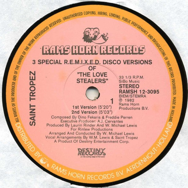 the love stealers (12inch maxi)
