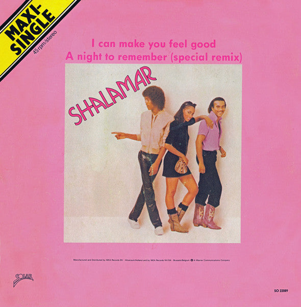 i can make you feel good   a night to remember (12inch maxi)