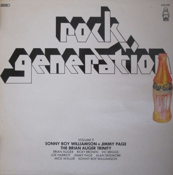 rock generation volume 9 - sonny boy williamson + jimmy page / the brian auger trinity