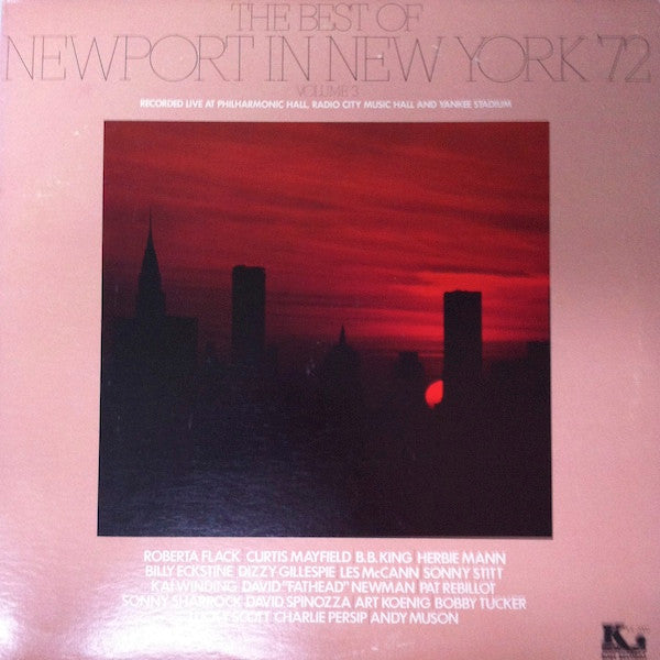 the best of newport in new york '72 (volume 3) (lp)