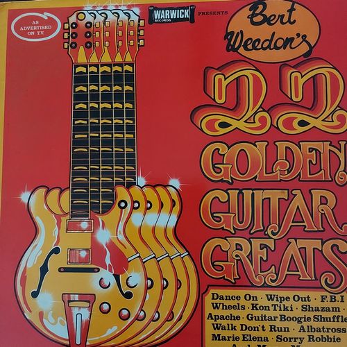 bert weedon's 22 golden guitar greats